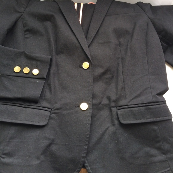 Black Blazer with gold buttons - Picture 3 of 6